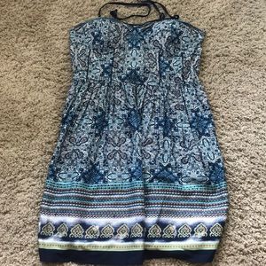 Colorful flowy dress